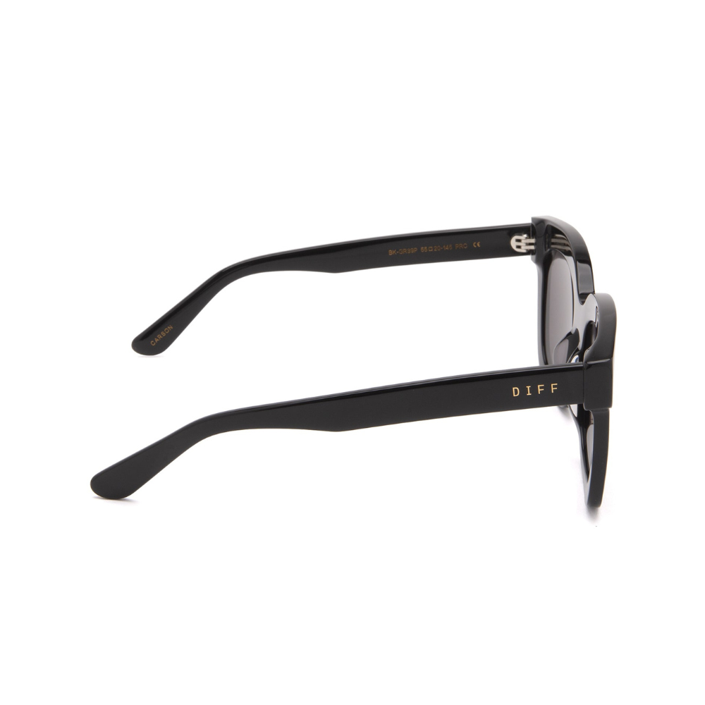 DIFF CARSON 黑色偏光太陽眼鏡