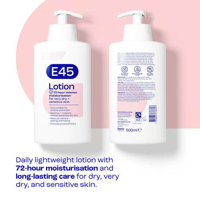 E45 保濕潤澤肌修乳 500ml