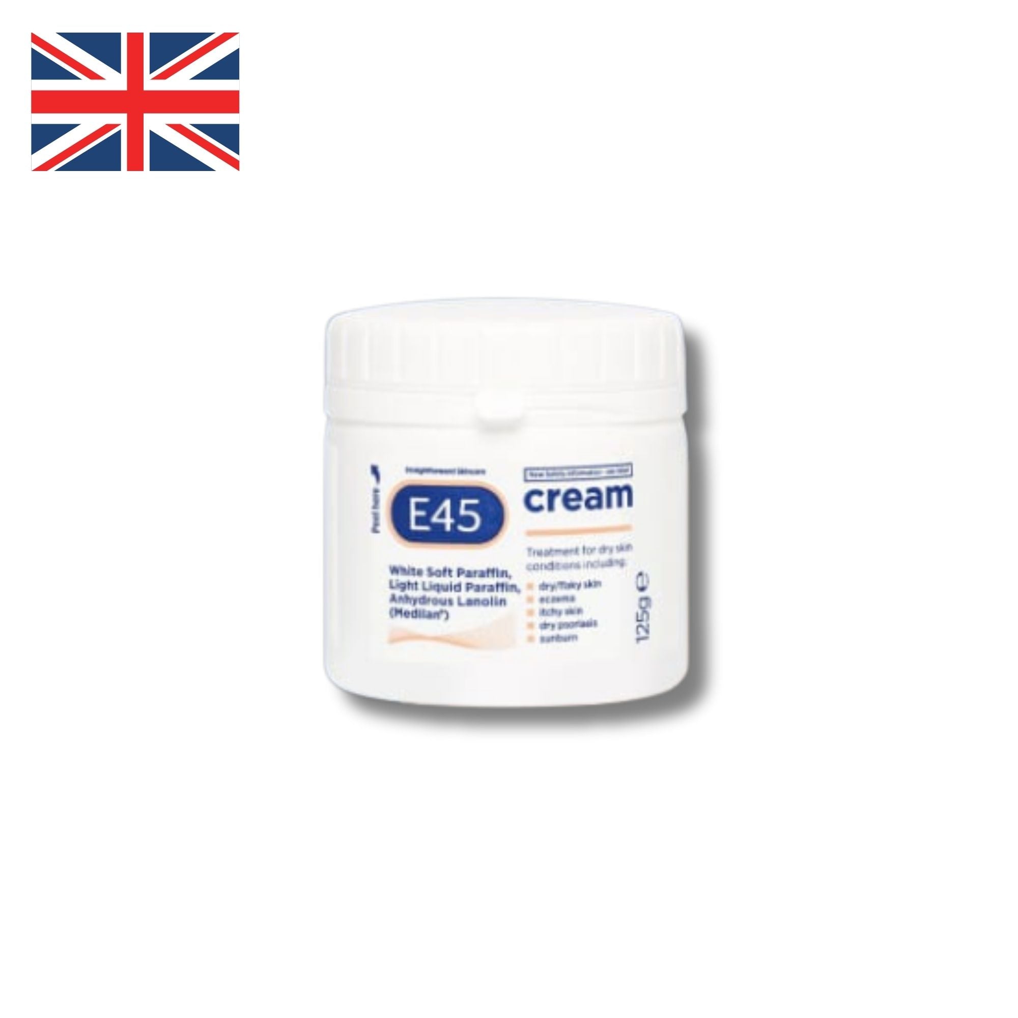 E45 羊毛脂潤膚霜 125g