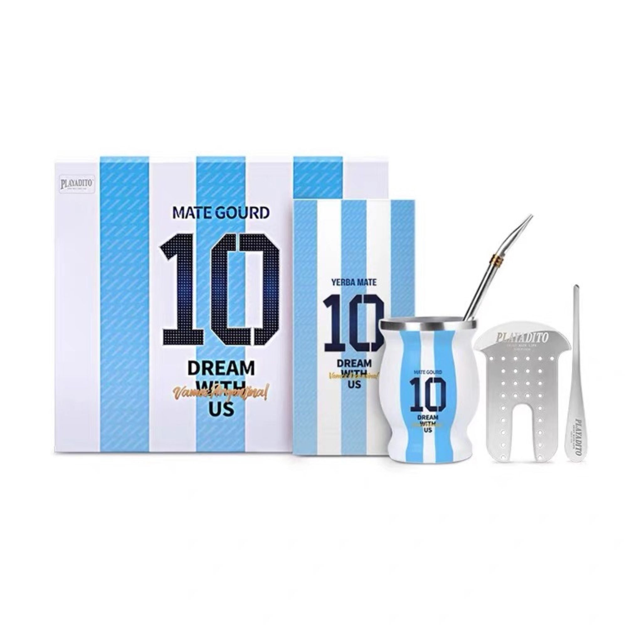 PLAYADITO 藍白10號瑪黛茶禮盒套裝