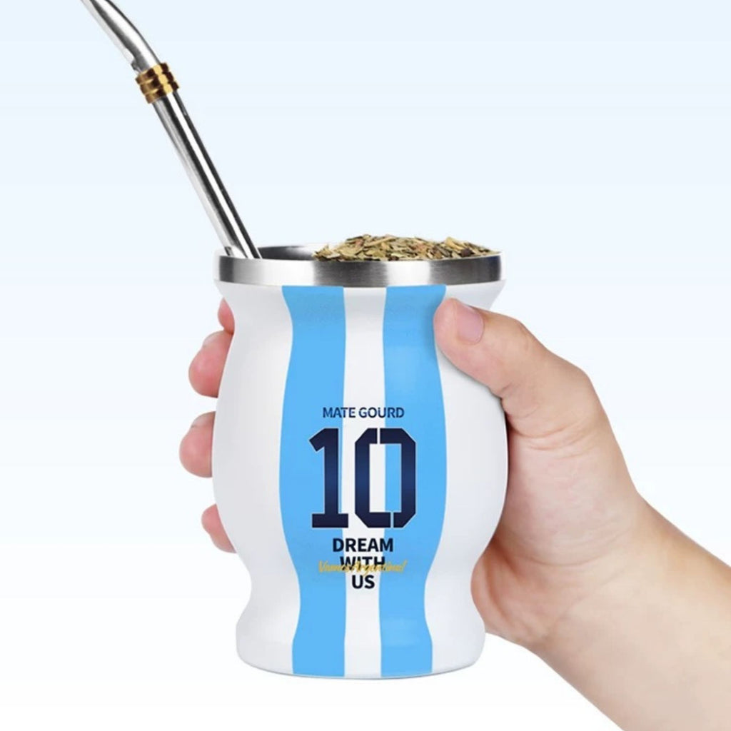 PLAYADITO 藍白10號瑪黛茶具