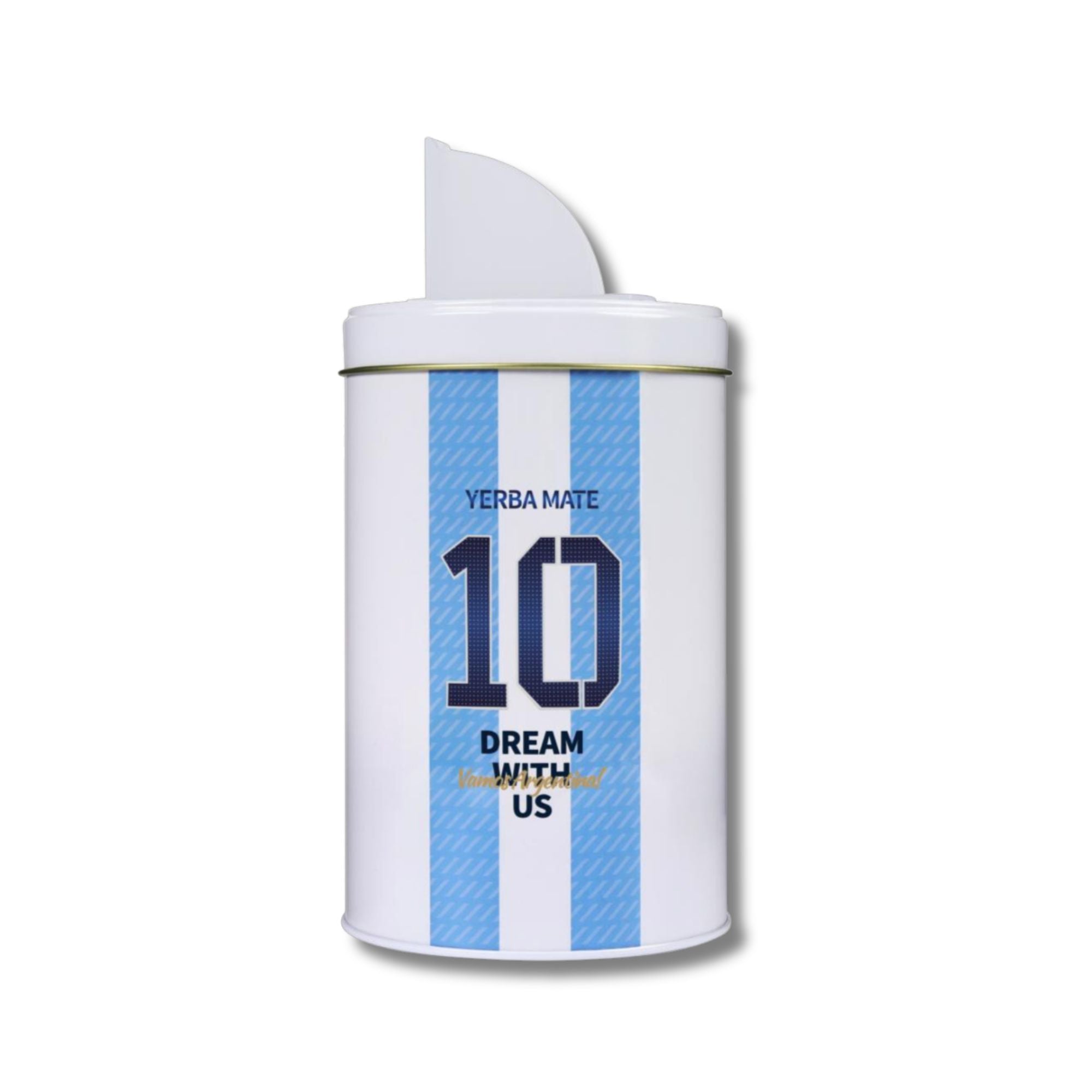 PLAYADITO 藍白10號茶葉存取罐