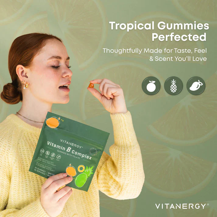 Vitanergy葉酸維生素B軟糖 (60粒)