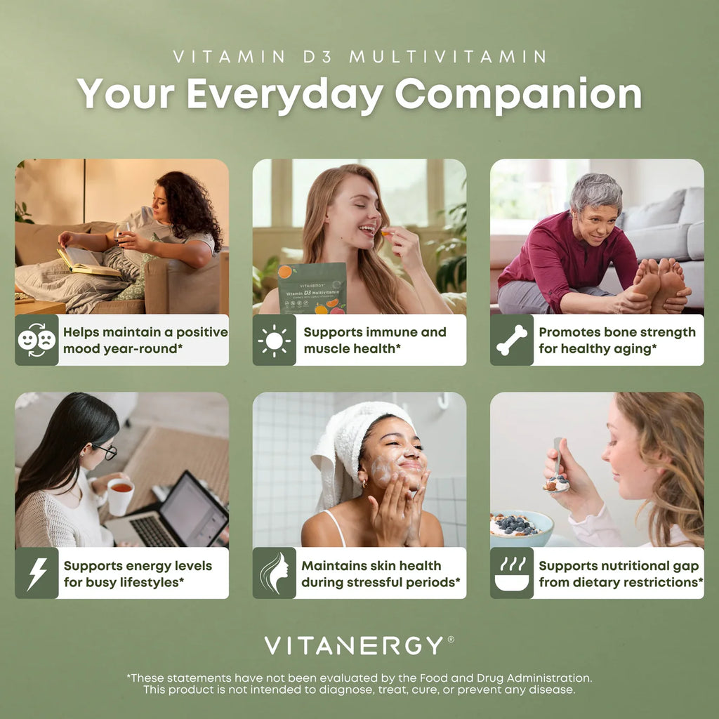 Vitanergy維生素D3軟糖 (60粒)